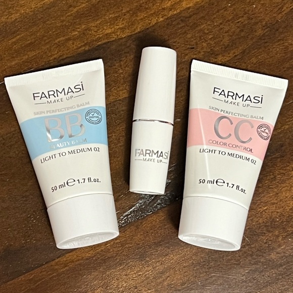 Farmasi Makeup Farmasi Light To Med Bundle Beauty Balm Color